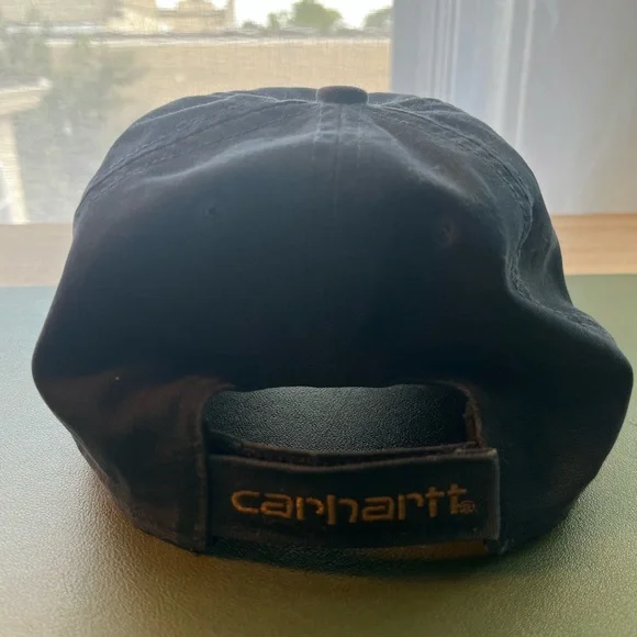 Carhartt Canvas Cap Navy Blue - Picture 4 of 5